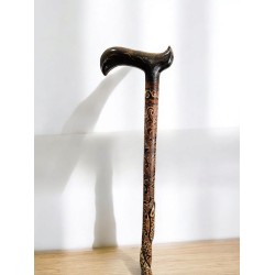 Yılan Kabartmalı Devrek Bastonu